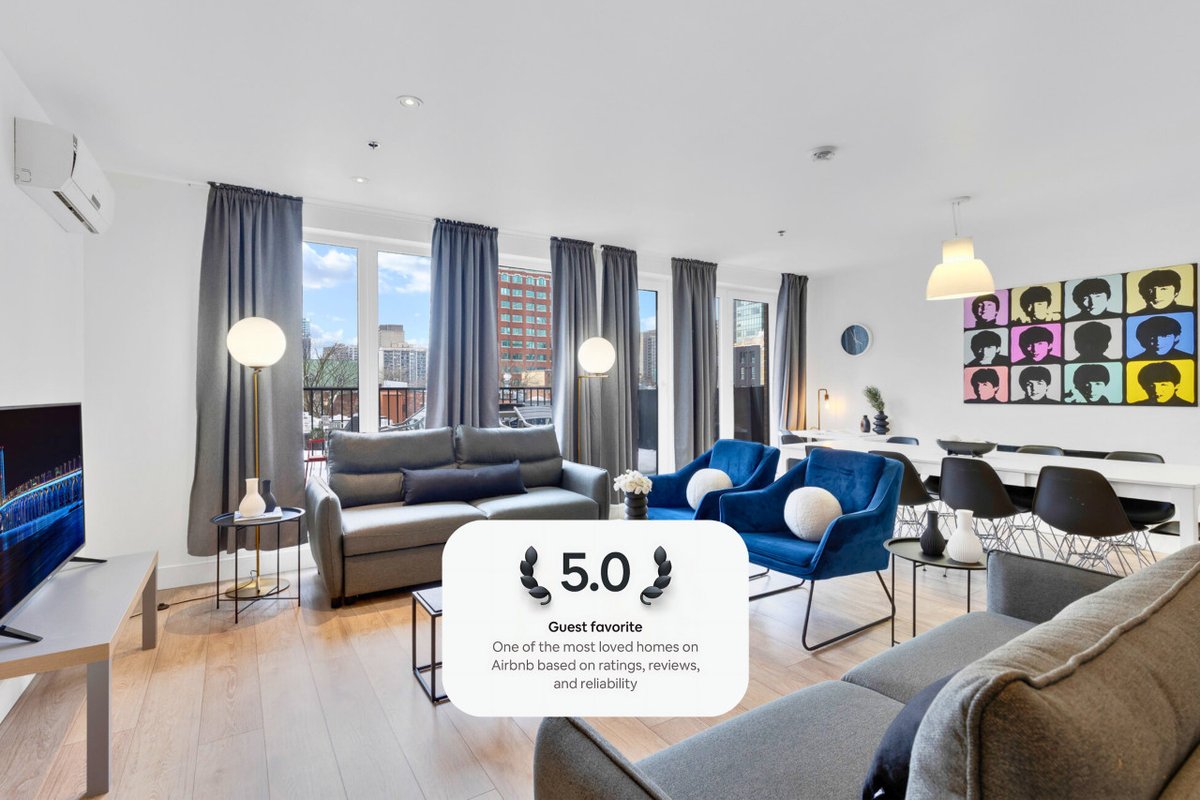 LiV MTL Downtown-503 Premium 3BR Duplex Rooftop