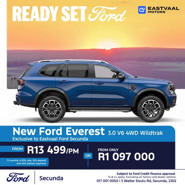 Ford Everest 3.0 V6 4WD Wildtrak