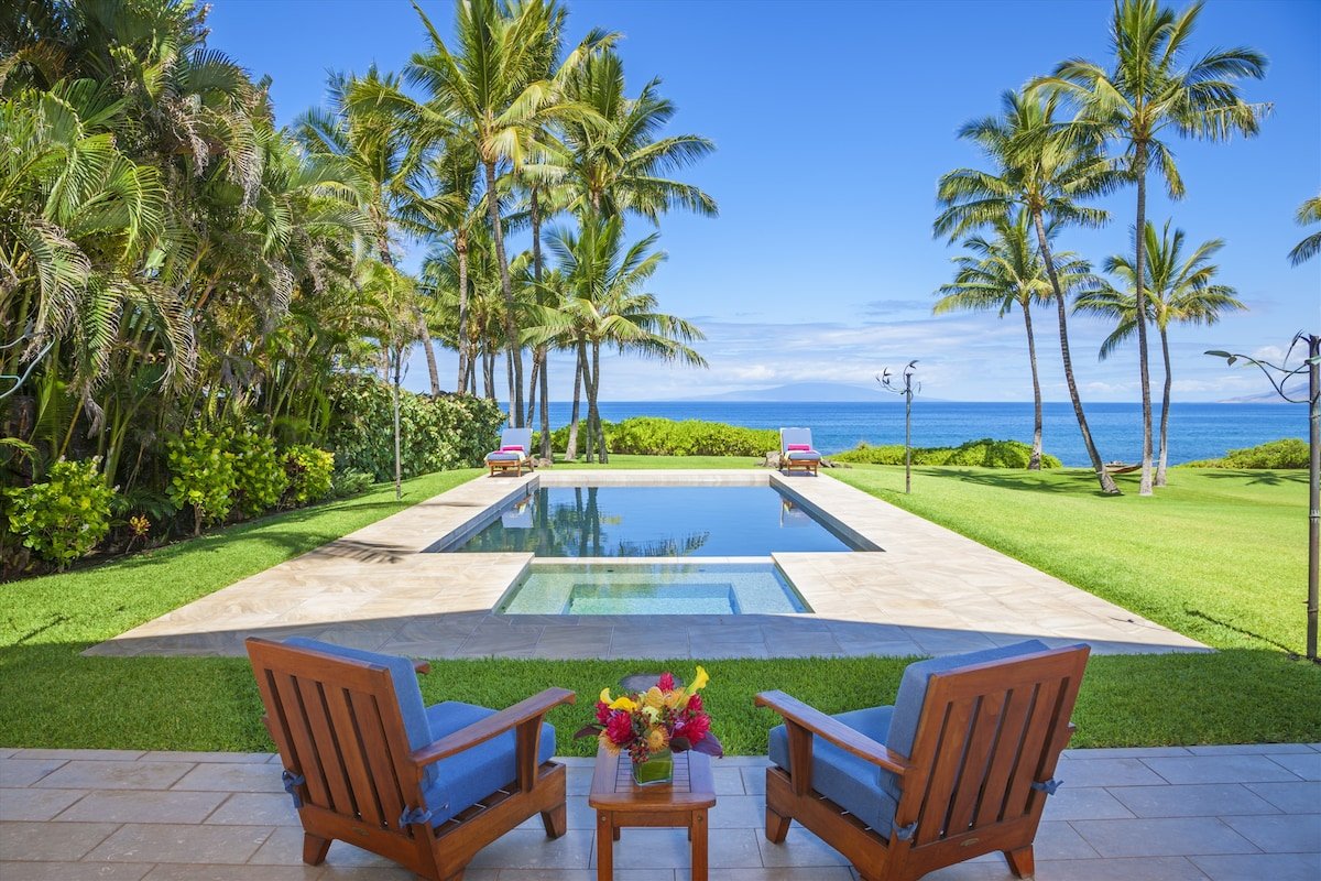 Iconic & Private Ocean Front Wailea Sunset Estate gallery image 5