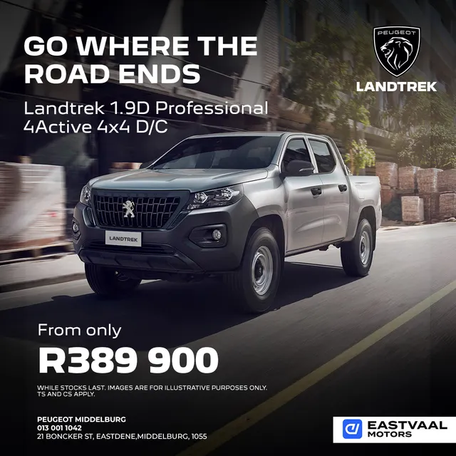 Peugeot Landtrek 1.9D Professional 4Active 4X4 D/C