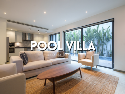 Monochrome Designer Pool Villa