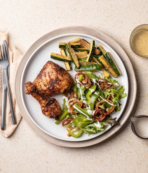 Photo of BBQ Chicken & Blue Cheese Dressing