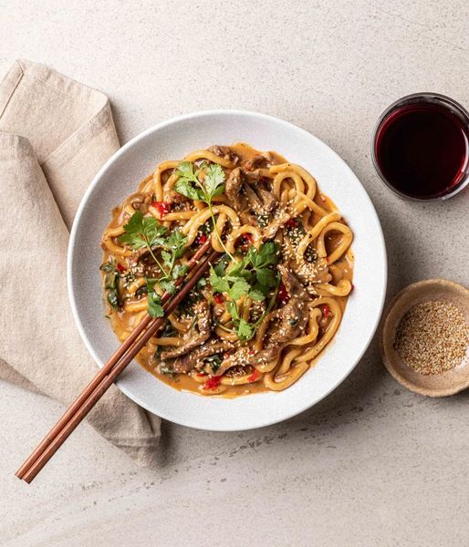 Photo of Coconut Satay Beef Ramen