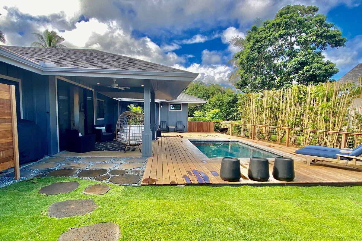 Casa Aloha Kauai-new tropical/modern home w/pool gallery image 3