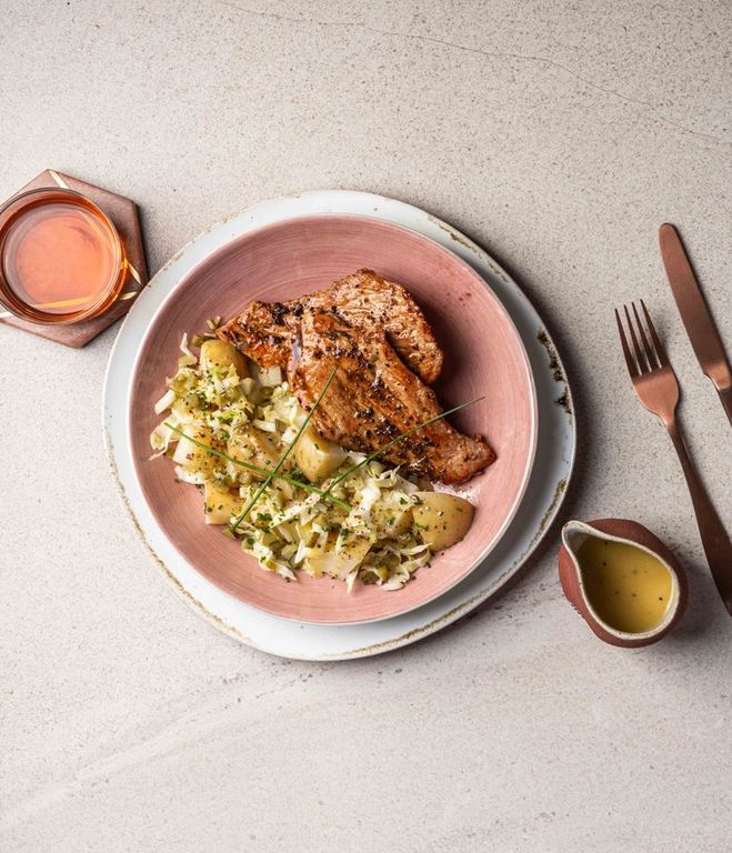 Photo of Pork & German-style Potato Salad