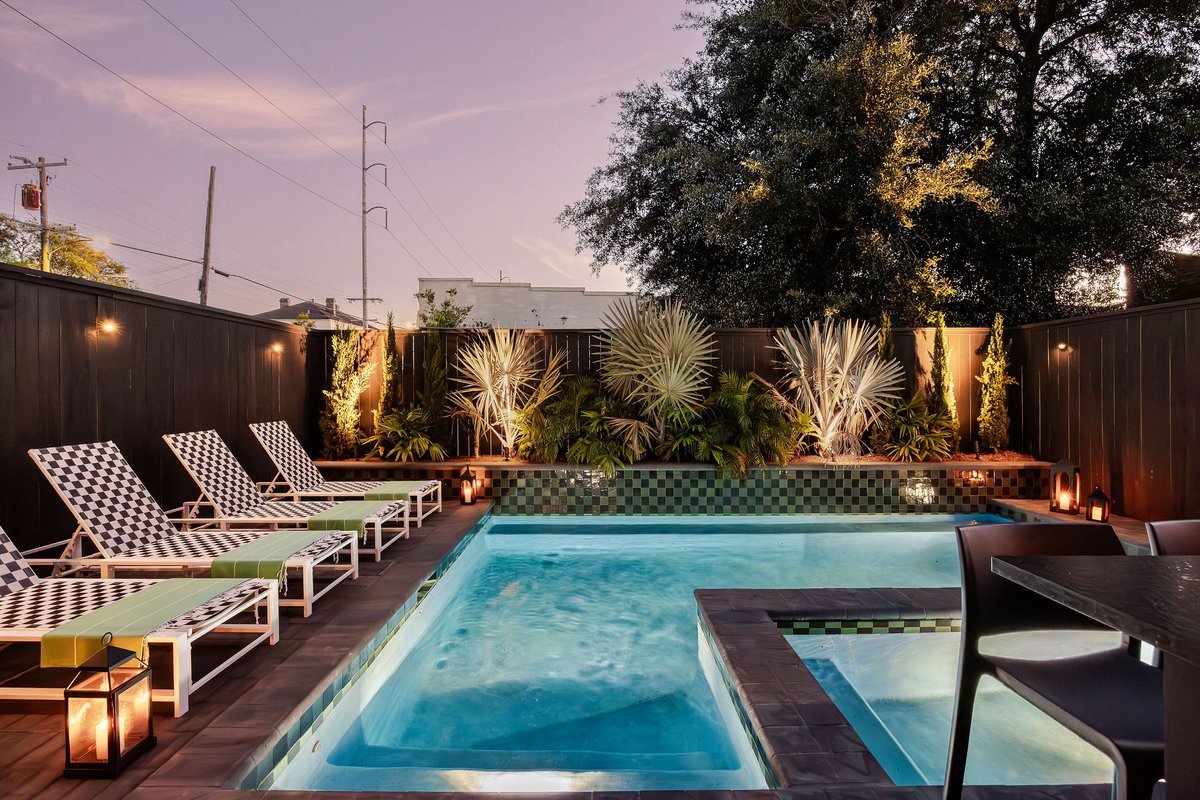 Chic NOLA Home | Heated Pool & Spa