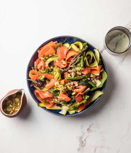 Photo of Cathedral Cellar’s Smoked Trout Salad