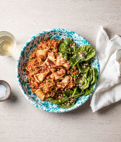 Photo of Halloumi Paella