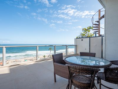 Cobertura incrível com vista mar de Ipanema