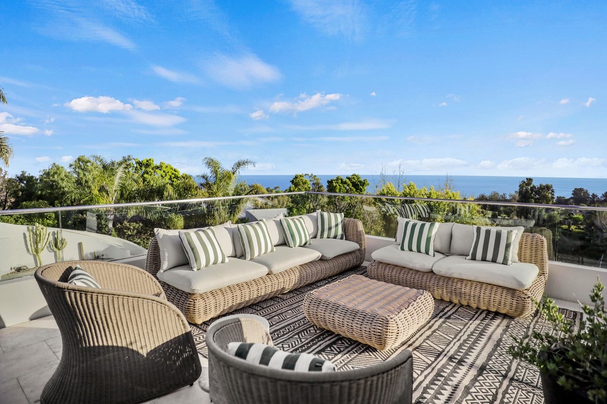 Coastal Malibu Oasis w/ Tennis, Pool & Ocean Views gallery image 5