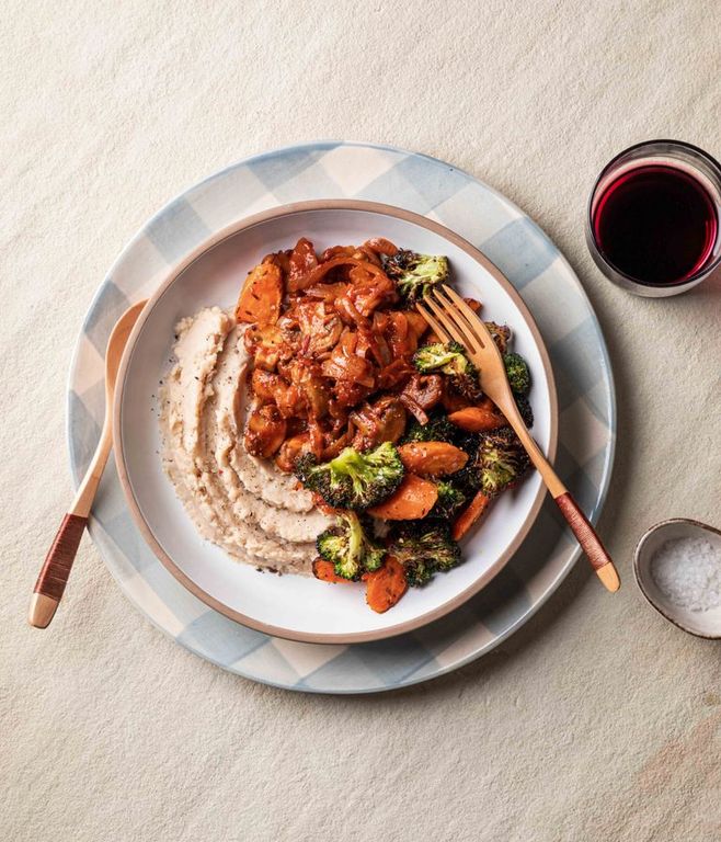 Photo of Chipotle Mushrooms & Butter Bean Mash