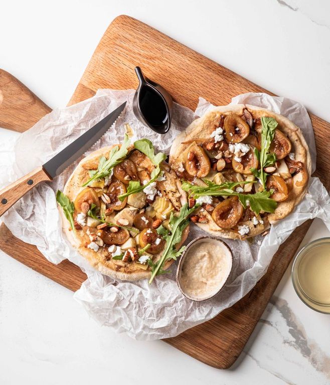Photo of Vegetarian Fig & Artichoke Pitas