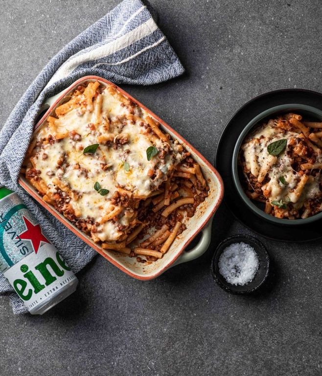 Photo of Heineken’s Macaroni Beef Bolognese