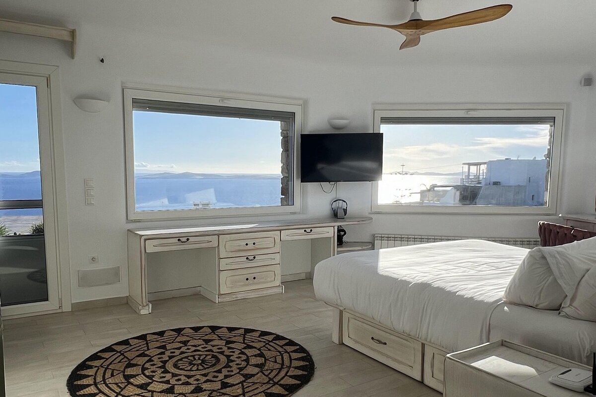 Villa Eleni with Jacuzzi, Sea -Sunset View for 2-8 gallery image 5