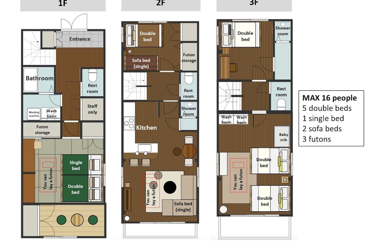 150㎡ House／Family・max16／Ginza・Disney／3Bath・3W.C. gallery image 4