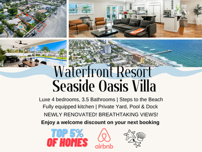 Top 5%| Wtfr view| Walk to Beach|Pool |Dock |Game