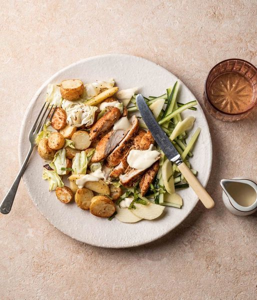 Photo of Roast Chicken, Apple & Cabbage