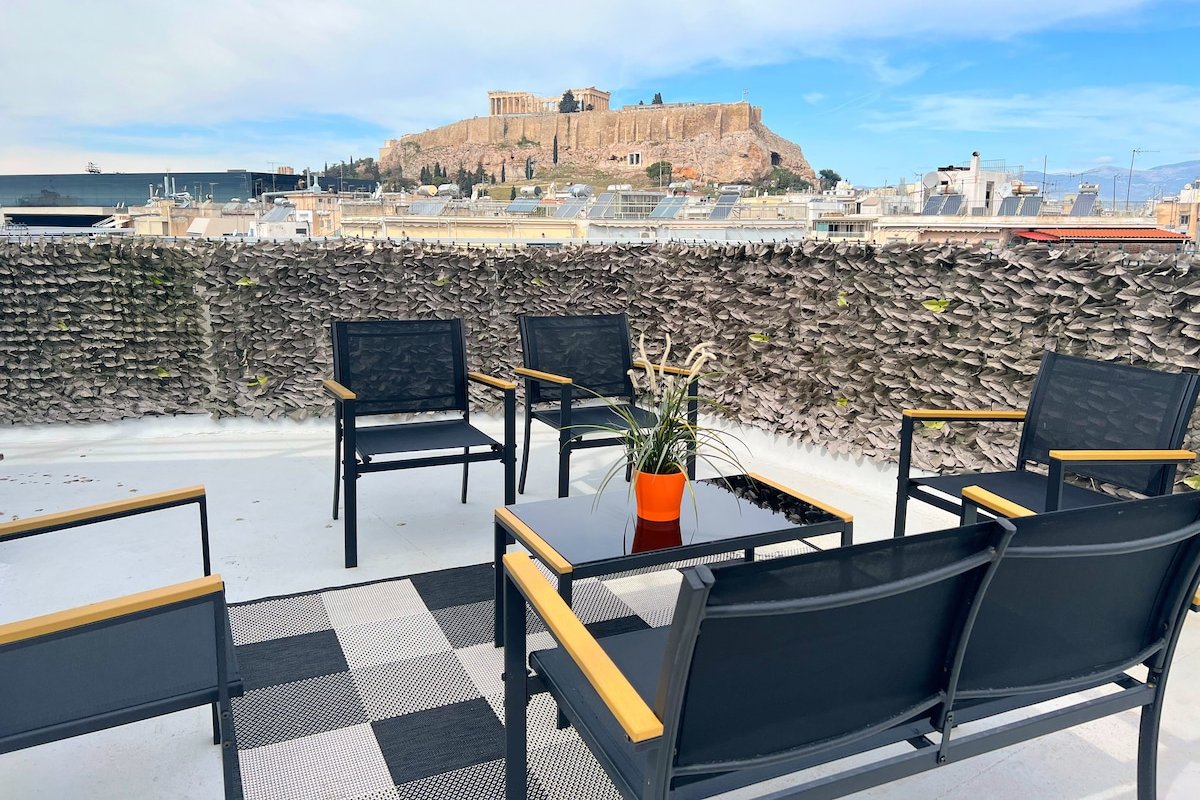 Minimal luxury 5BDR apt w/terrace AcropolisView ! gallery image 2