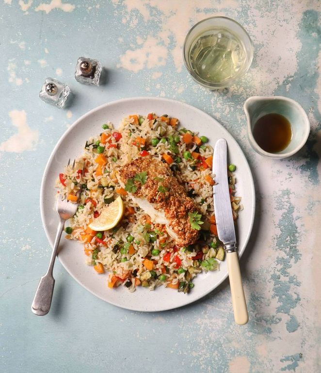 Photo of Nut Crusted Hake