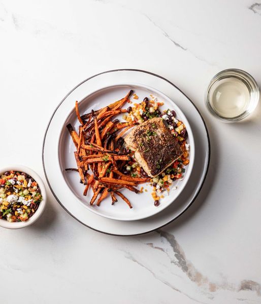 Photo of Flaky Hake & Carrot Fries