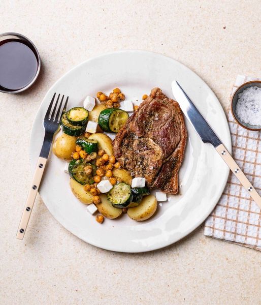 Photo of Thyme-basted Lamb Chop & Seasonal Veg