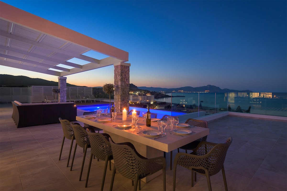 Villa Hermes in Lindos with pool & jacuzzi gallery image 2