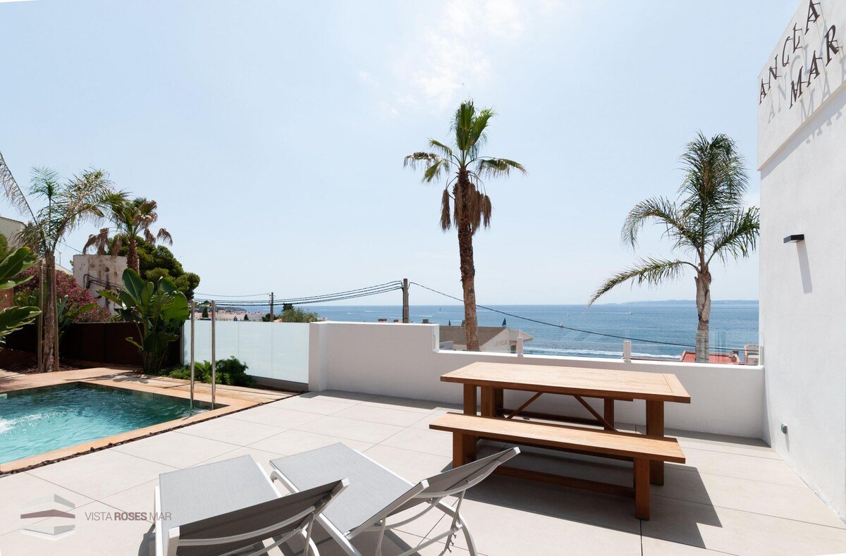 luxury villa with private pool and sea view (ancla gallery image 3