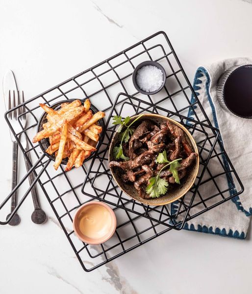 Photo of Beef Strips & Chip Basket