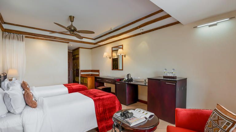 Chobe Safari Lodge Uganda Classic Twin Room