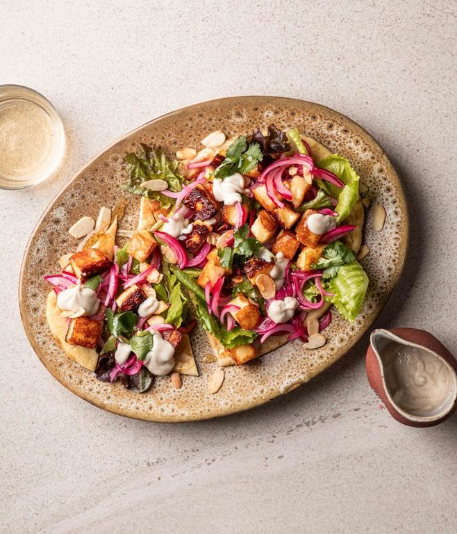 Photo of Honey & Halloumi Flatbread