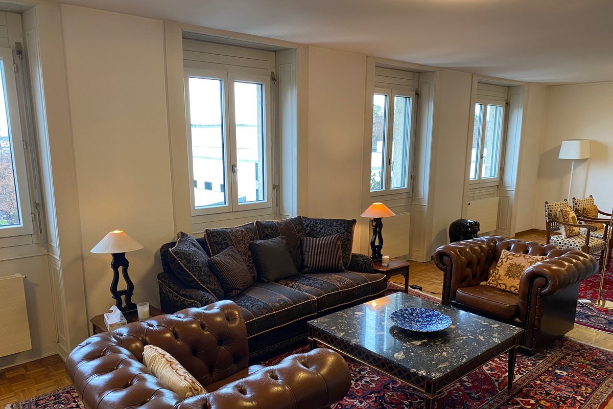 Genève-Centre, Vue Lac. Beau et Grand Appartement