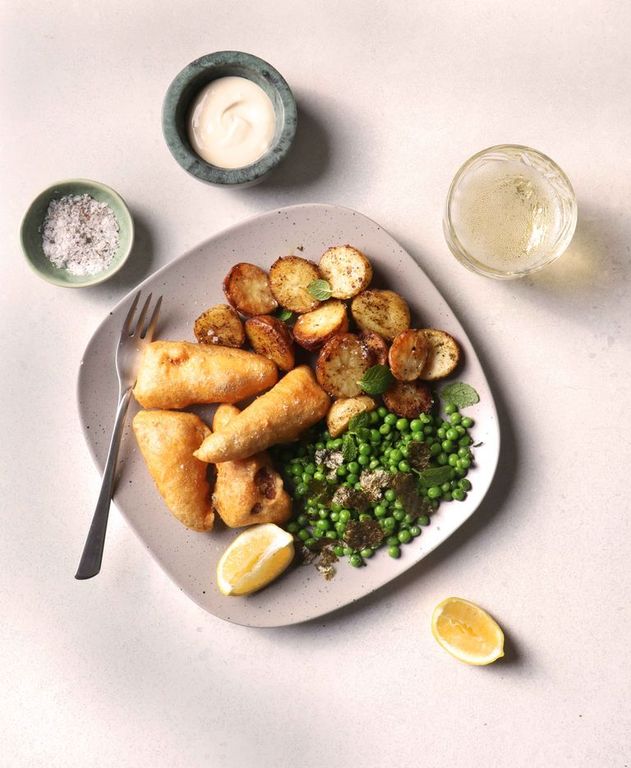 Photo of Salt & Vinegar Beer Battered Tofu