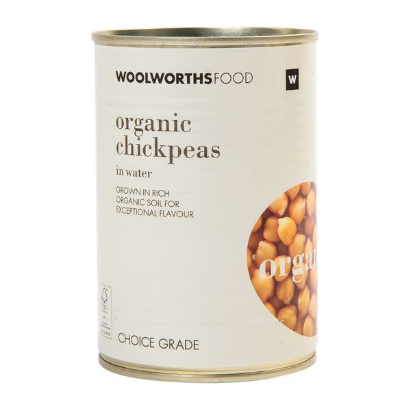 Photo of Organic Chickpeas in Water 400 g