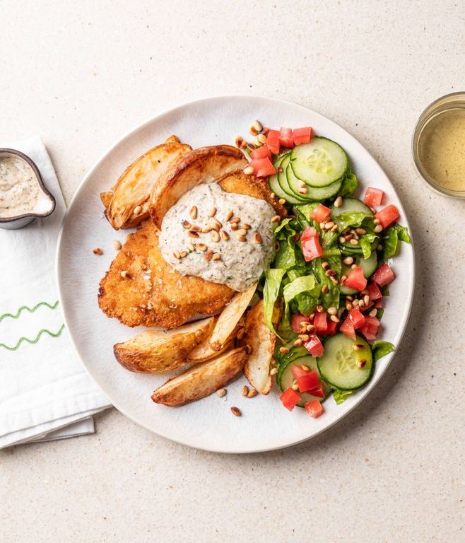 Photo of Chicken Milanese & Ranch Dressing