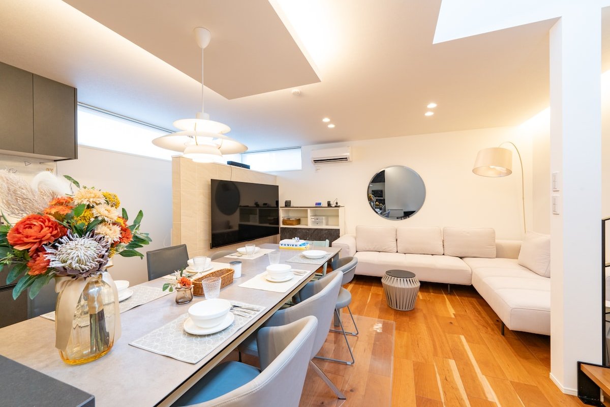 新築戸建広々120m2ラグジュアリーモダン/渋谷まで電車7分/4寝室8名宿泊可 gallery image 2