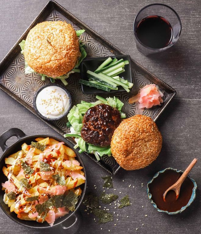 Photo of BBQ Wagyu Burger & Okonomiyaki Fries