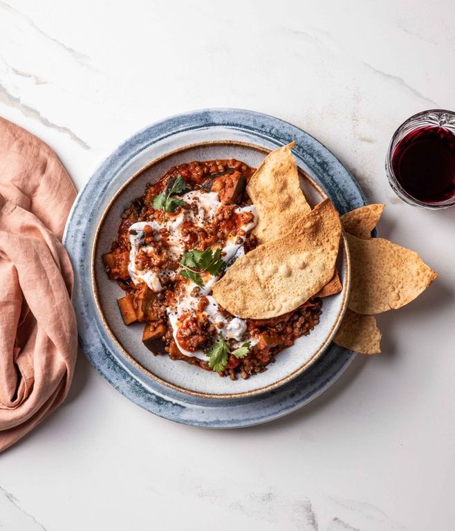 Photo of Vegan Aubergine & Lentil Curry