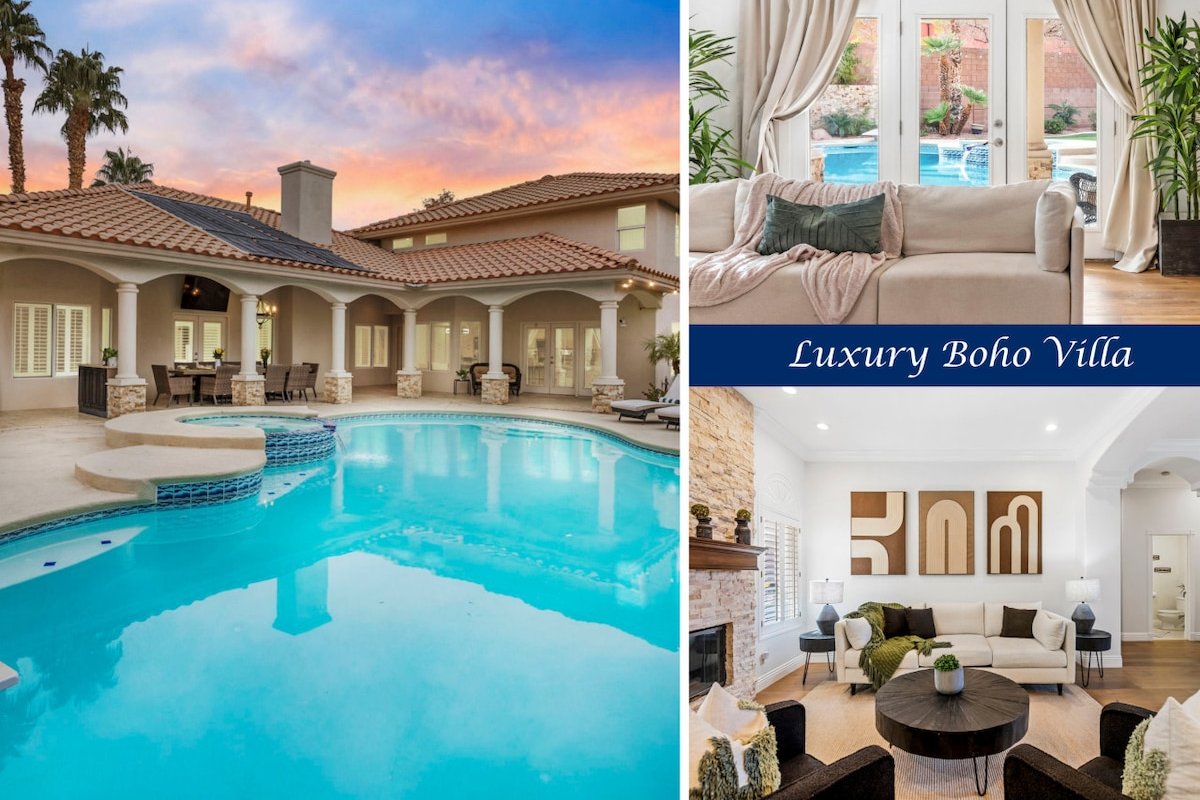 Luxe Las Vegas Villa: Pickleball & Heated Pool Fun gallery image 2