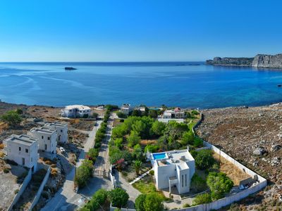 sea view villa in lindos
