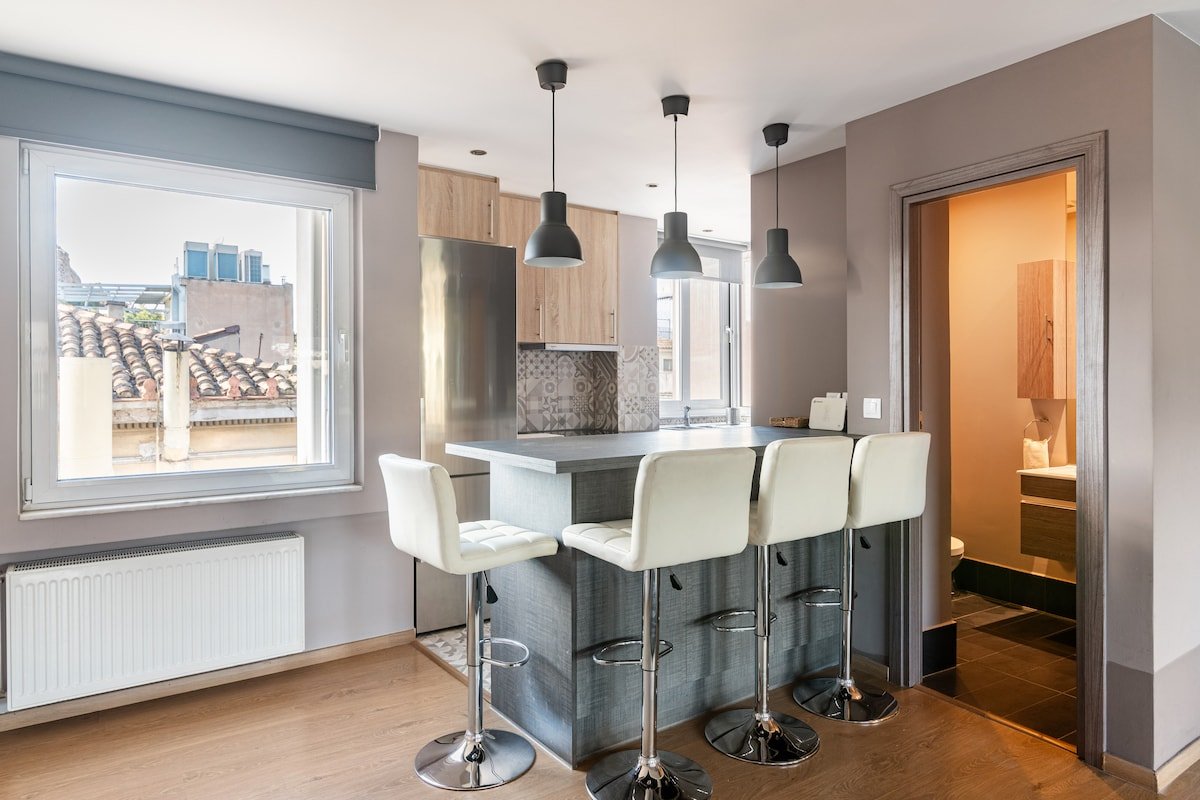 5 min from Acropolis, New Apartment, Amazing View gallery image 3