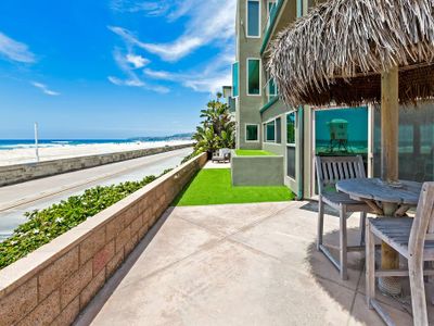 Ocean Front 3BR with Best Private Patio!