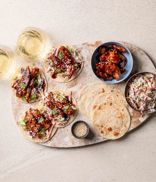 Photo of Asian-style Chicken Pancakes