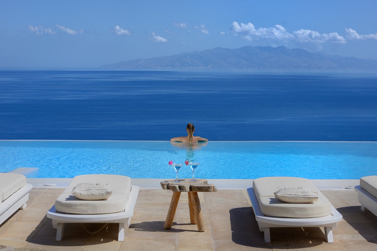 Lia Villas Mykonos PRIVATE & HEATED INFINITY POOL