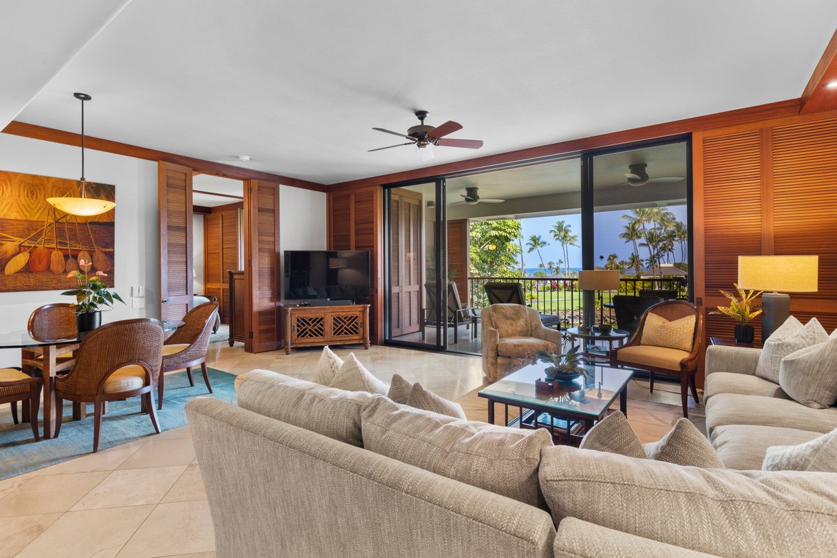 Gorgeous 2 Bdrm Mauna Lani Condo-Steps to Beach!