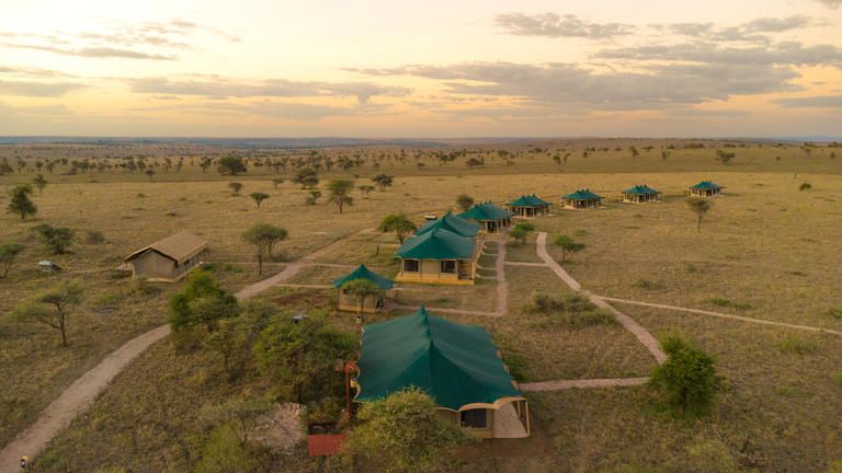Camp arial view