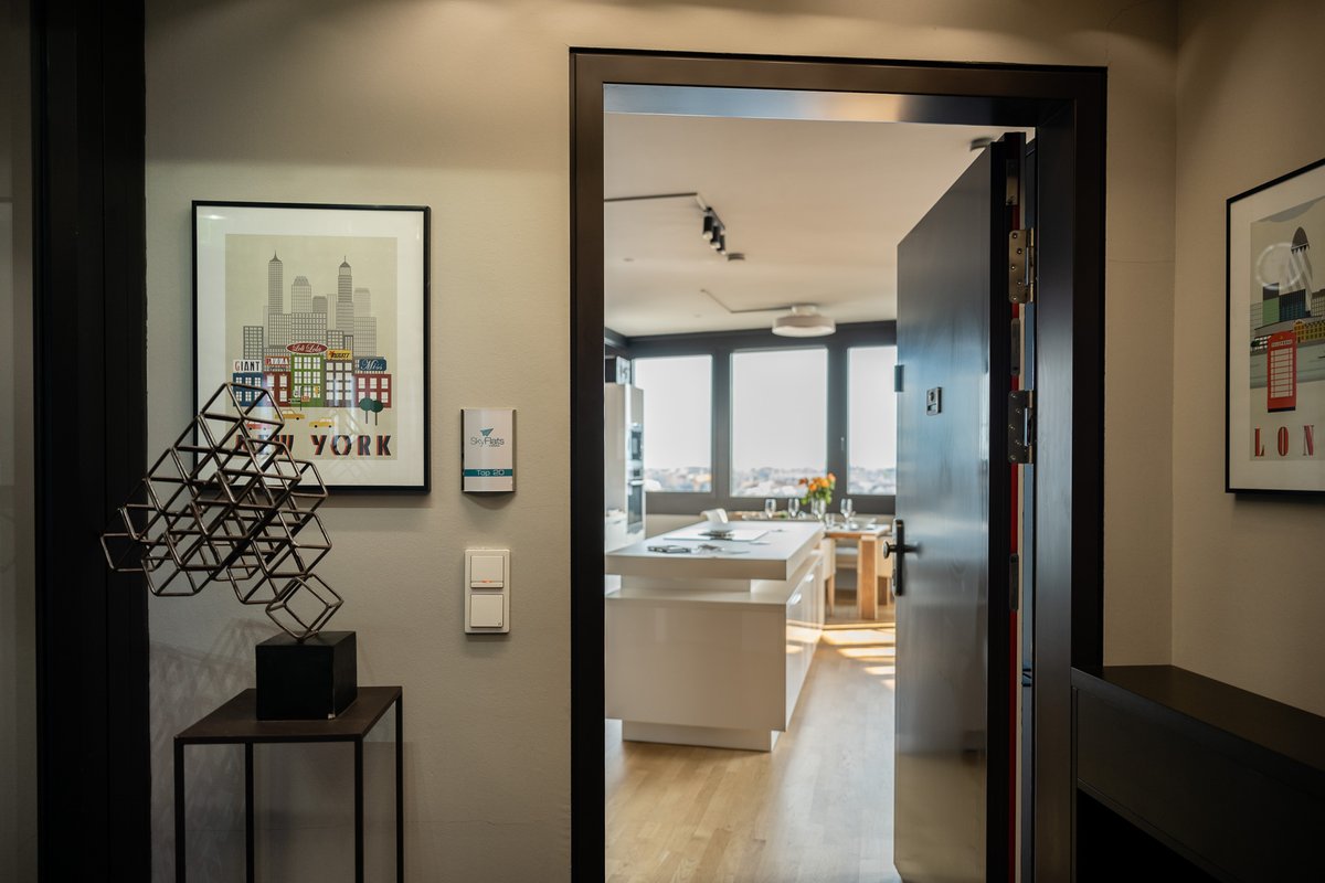 Skyflats Vienna Black View