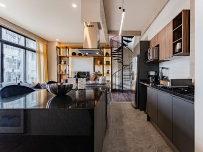 Luxury Penthouse with Terrace for 8 in La Roma