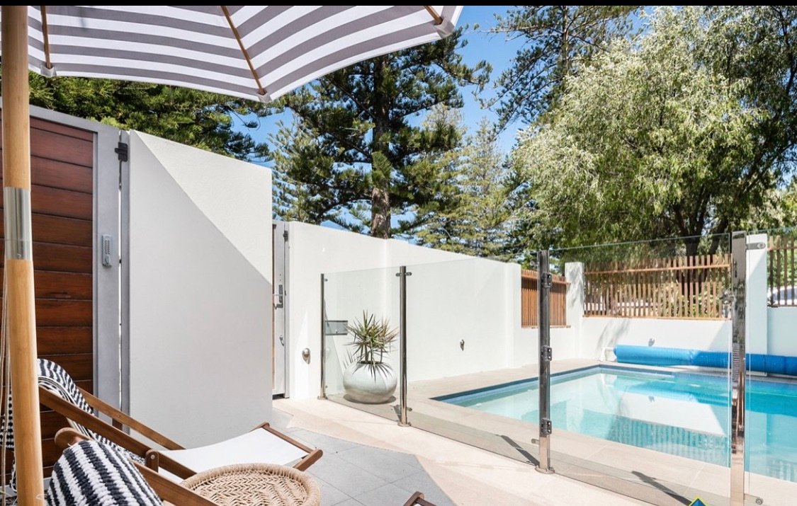 Stunning beach house metres from the beach.