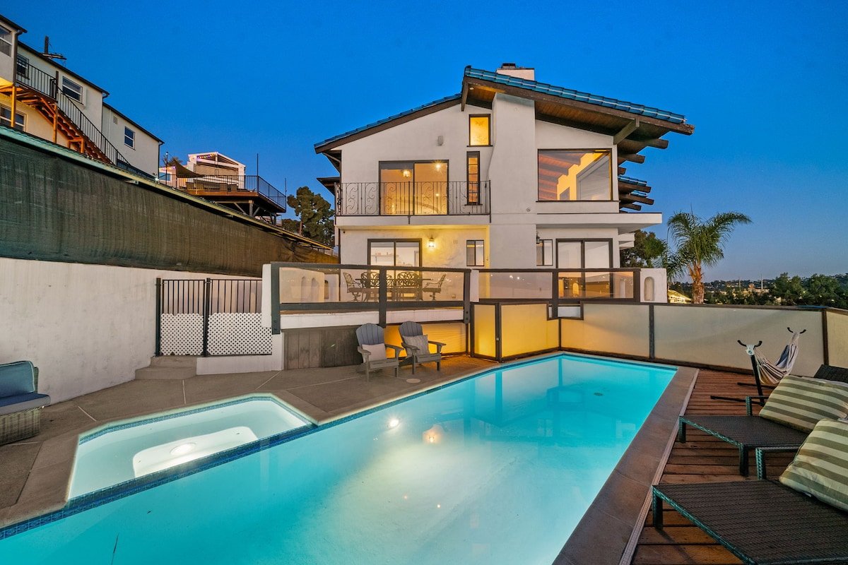 San Diego Villa with pool, spa & sunset views – S6 gallery image 3