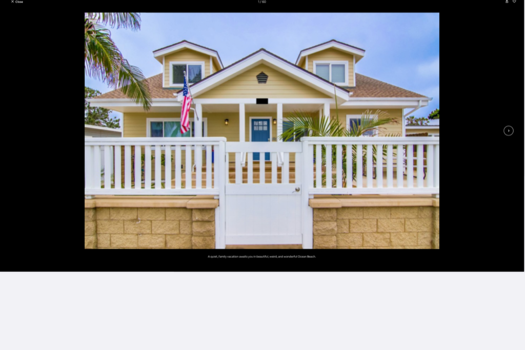 Large, Wonderful Family Beach Escape Steps to Surf